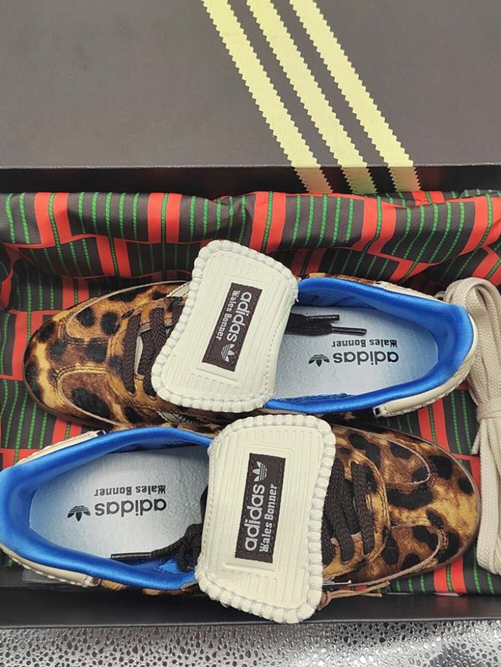 Adidas Wales Bonner x Samba Pony Leopard Sneaker - Picture 11 of 11